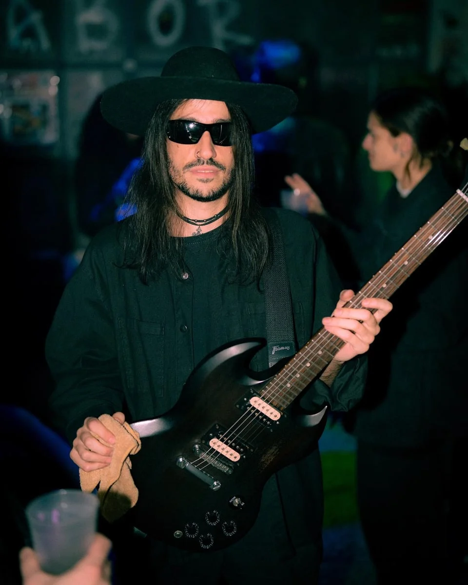 Pedro Morán - Guitarrista de SATANA SATANA